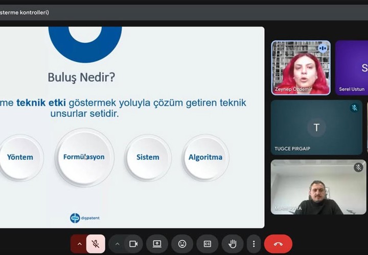 Patent Farkındalık Eğitimi Başarıyla Tamamlandı!